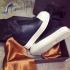 Rick Owens BLACK / WHITE THIGH HIGH SNEAKERS